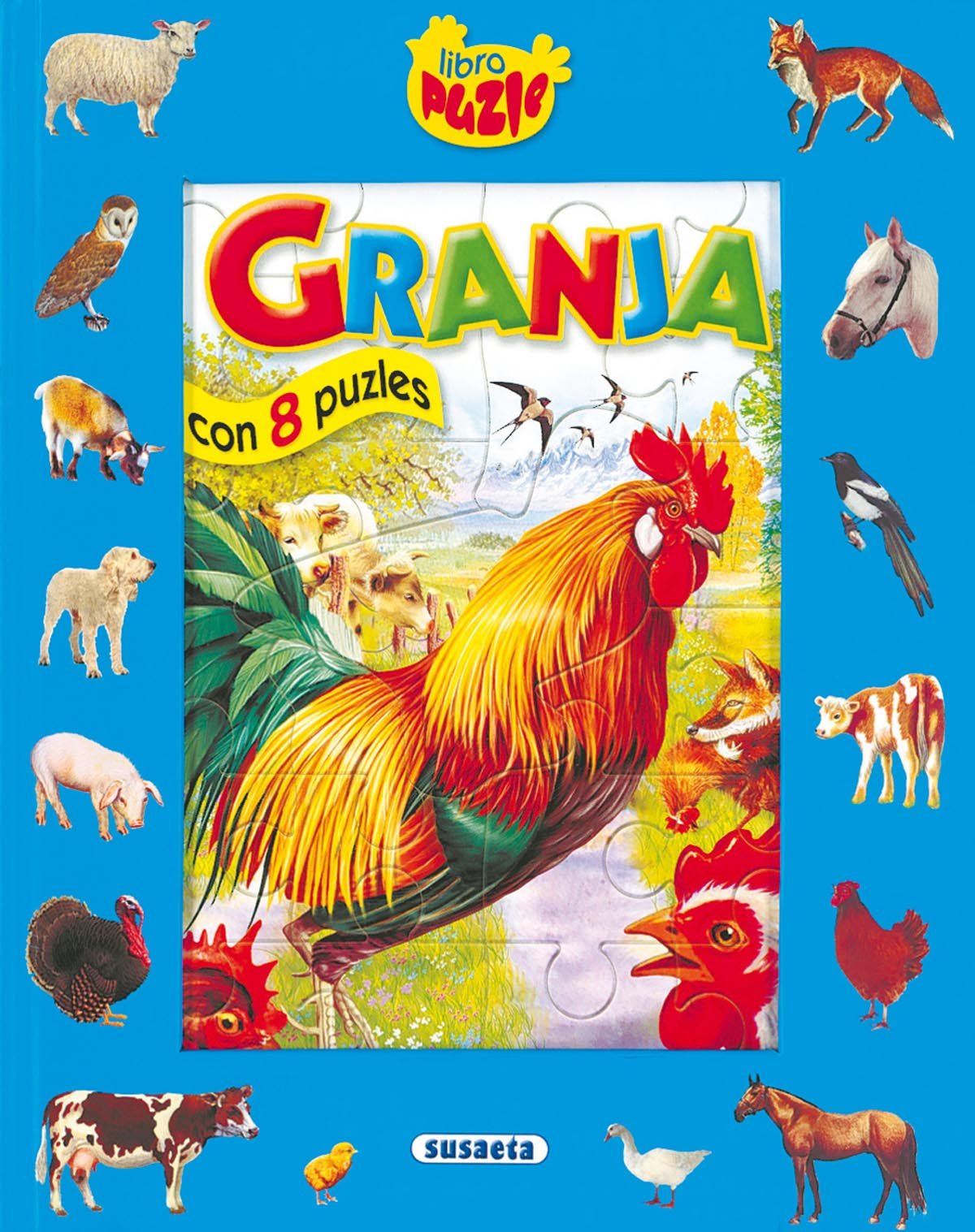 Granja Con 8 Puzles (Libro Puzle)