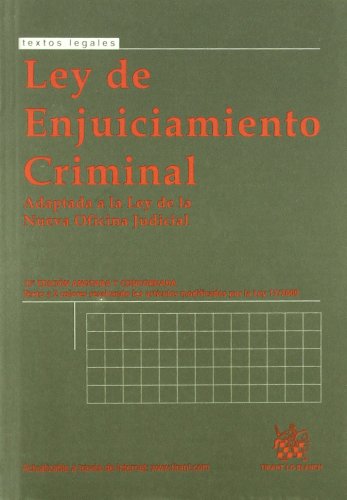Ley de enjuiciamiento criminal 15ª ed.2010