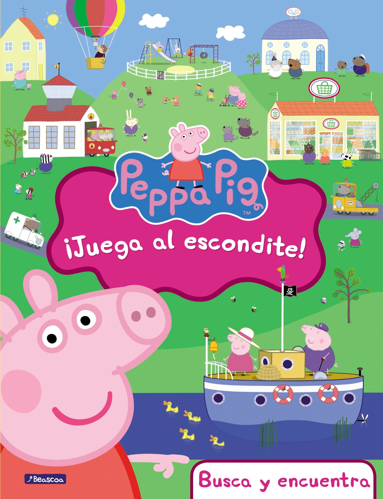 Peppa Pig. Libro juguete - ¡Juega al escondite!: Busca y encuentra