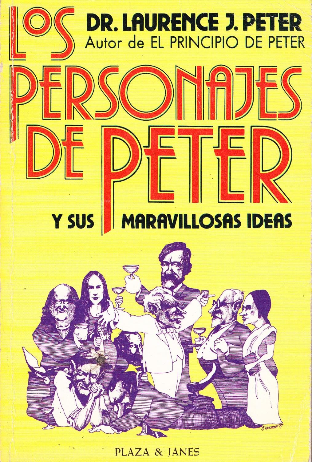 LOS PERSONAJES DE PETER Y SUS MARAVILLOSAS IDEAS