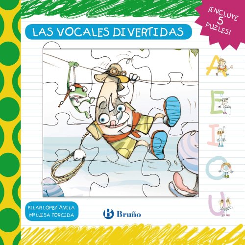 Las vocales divertidas - Libro puzle (Castellano - A PARTIR DE 3 AÑOS - LIBROS DIDÁCTICOS - Las divertidas aventuras de las letras y los números)
