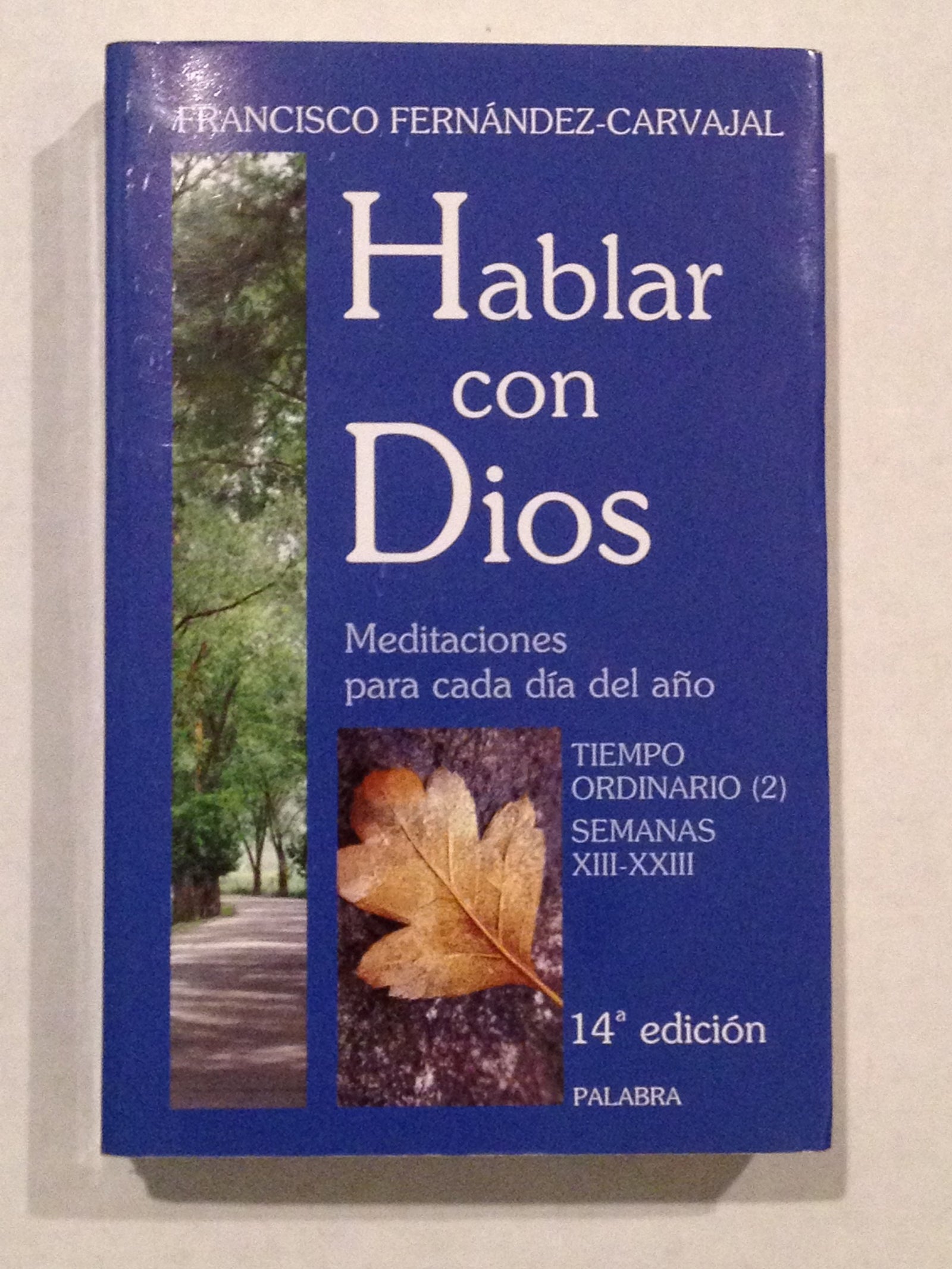 Hablar con Dios. Tomo IV: Tiempo ordinario (2). Semanas XIII-XXIII