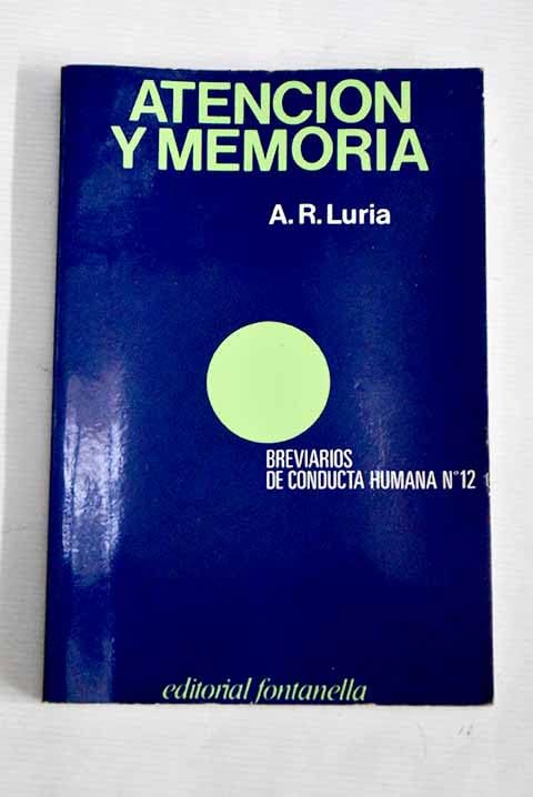 ATENCION Y MEMORIA