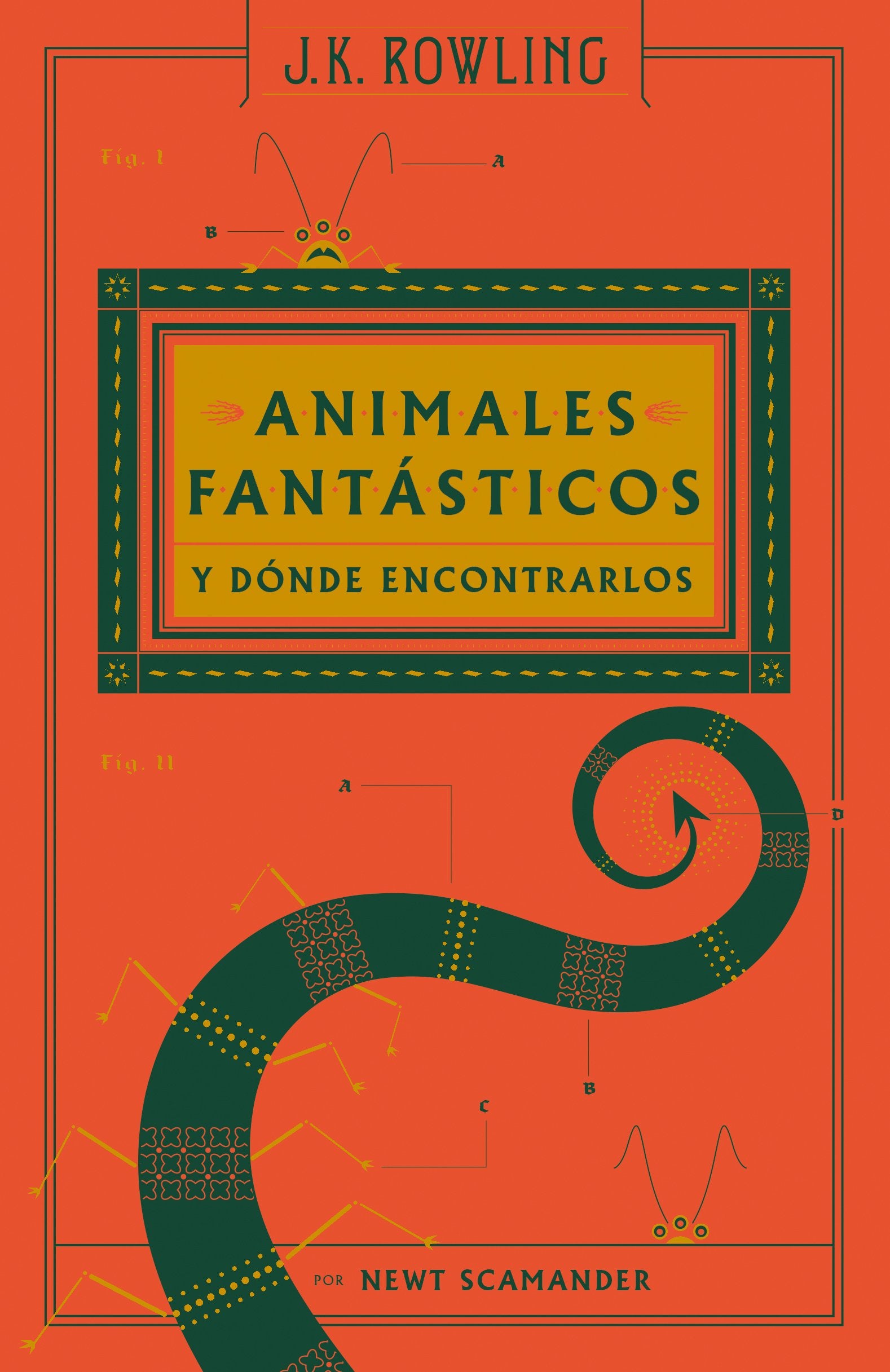 Animales fantásticos y dónde encontrarlos (Un libro de la biblioteca de Hogwarts): Volumen (Harry Potter)