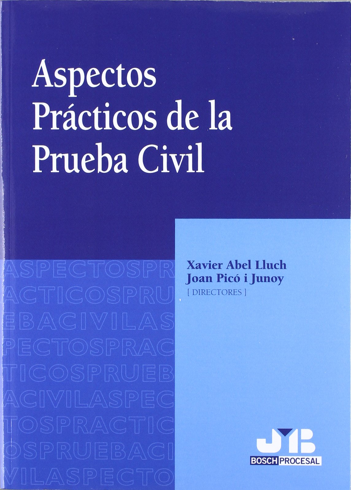 Aspectos Prácticos de la Prueba Civil. (SIN COLECCION)