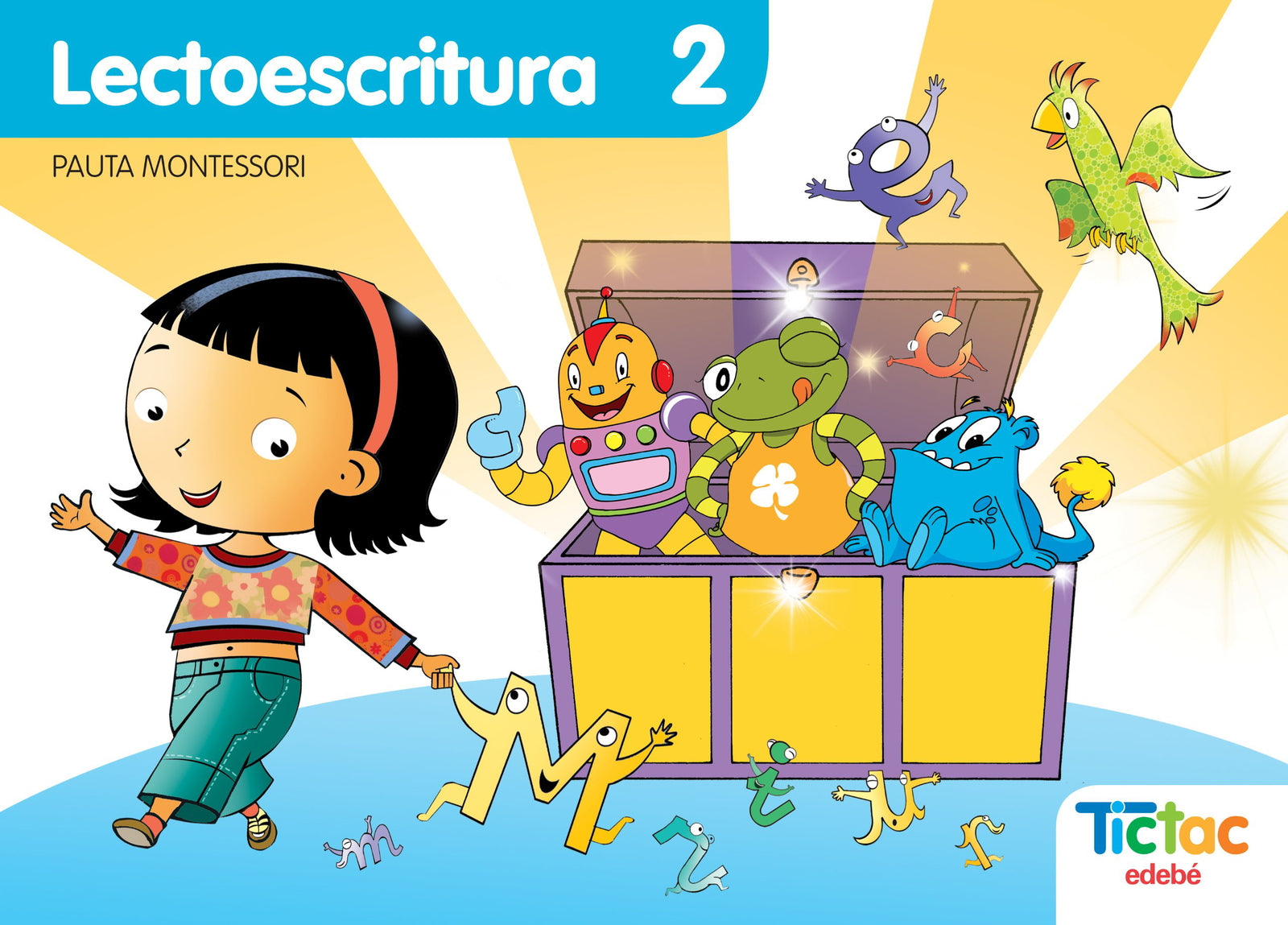 Lectoescritura 2 Pauta Montessori - 9788423696598 (TIC TAC)
