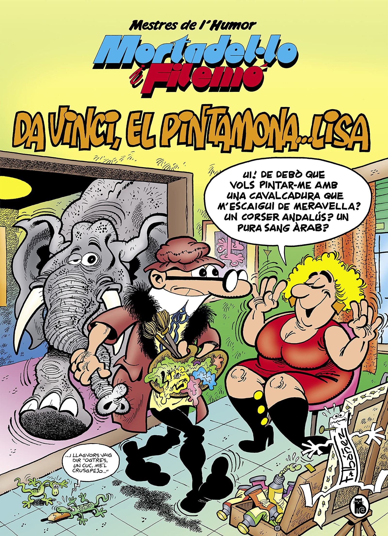 Mortadel·lo i Filemó. Da Vinci, el pintamona... Lisa (Mestres de l'Humor 52) (Bruguera Clásica)