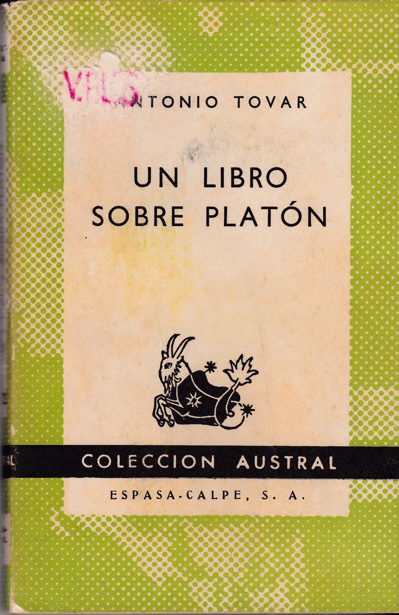 Un libro sobre platon