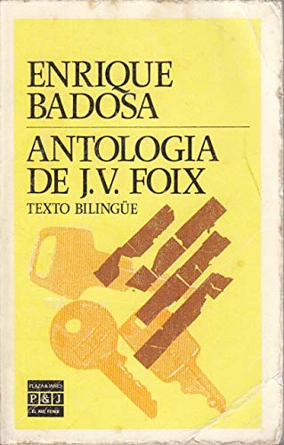 Antologia De J. V. Foix (Bilingüe)