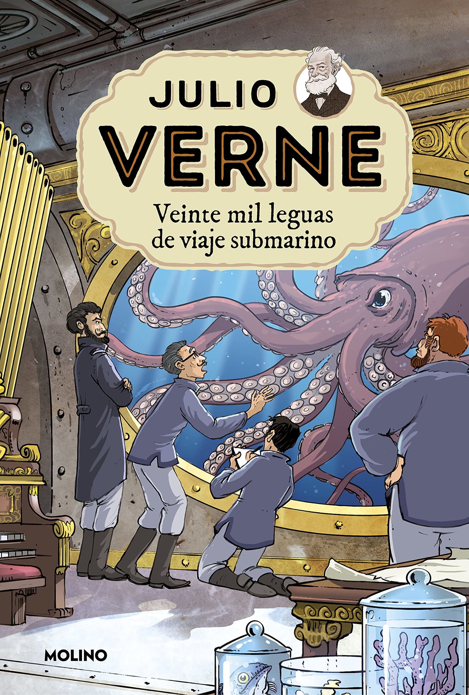 Julio Verne - Veinte mil leguas de viaje submarino (edición actualizada, ilustrada y adaptada): 004 (Inolvidables)