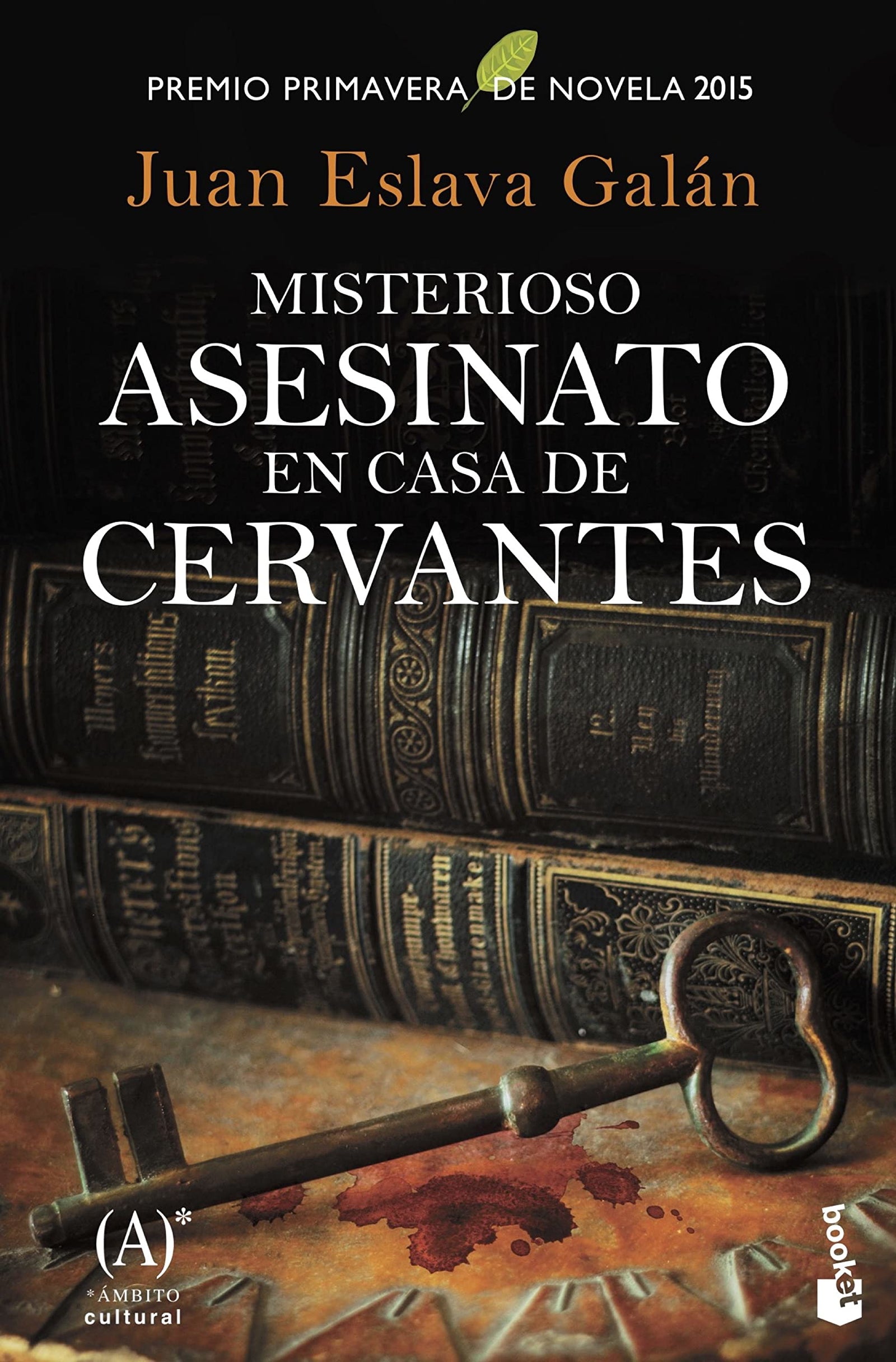 Misterioso asesinato en casa de Cervantes: Premio Primavera de Novela 2015