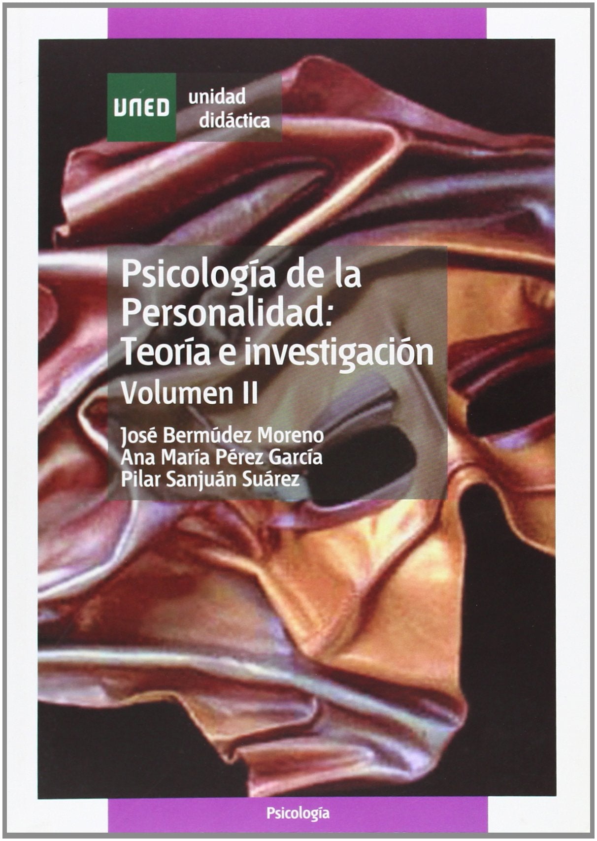 Psicología de La Personalidad: Teoría E Investigación .Volumen II (UNIDAD DIDÁCTICA)