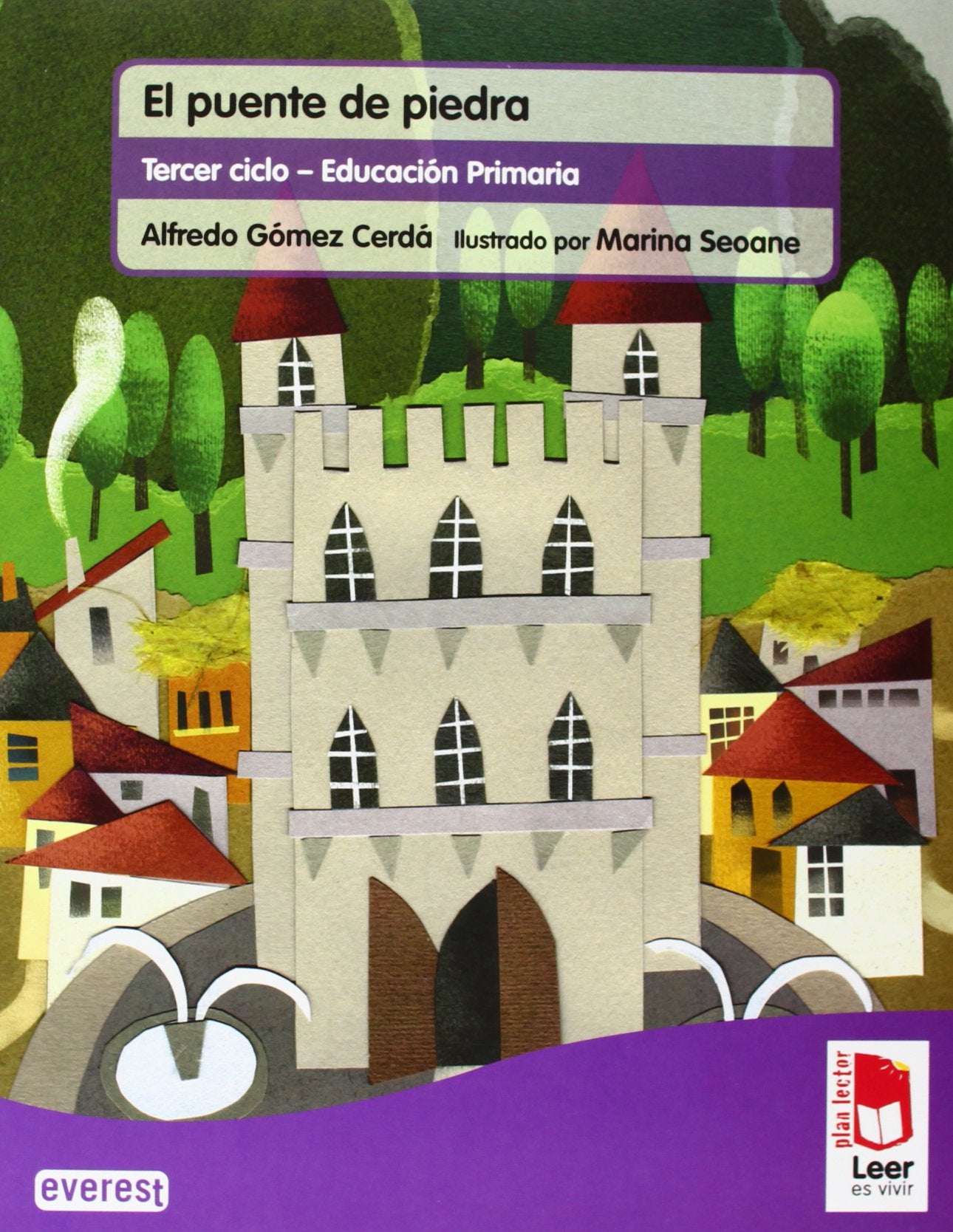 Plan lector Leer es vivir. El puente de piedra. Cuaderno de lectoescritura - 9788444144221