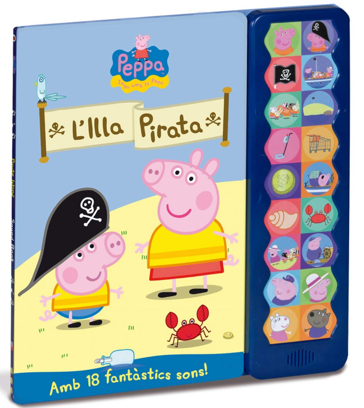 L'Illa Pirata (La Porqueta Pepa. Llibre regal): (Llibre de sons)