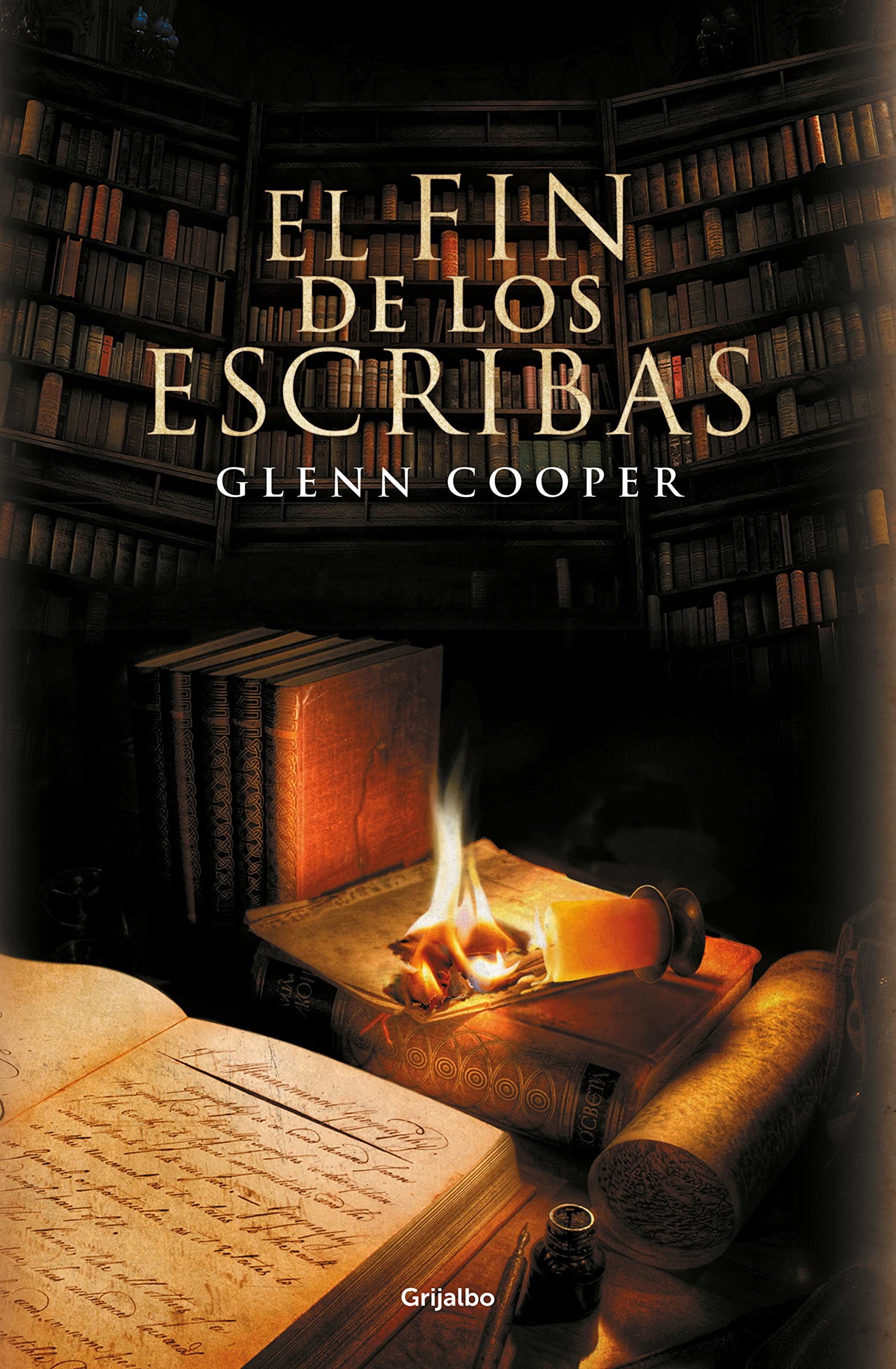 El fin de los escribas (La biblioteca de los muertos 3) (Novela de intriga)