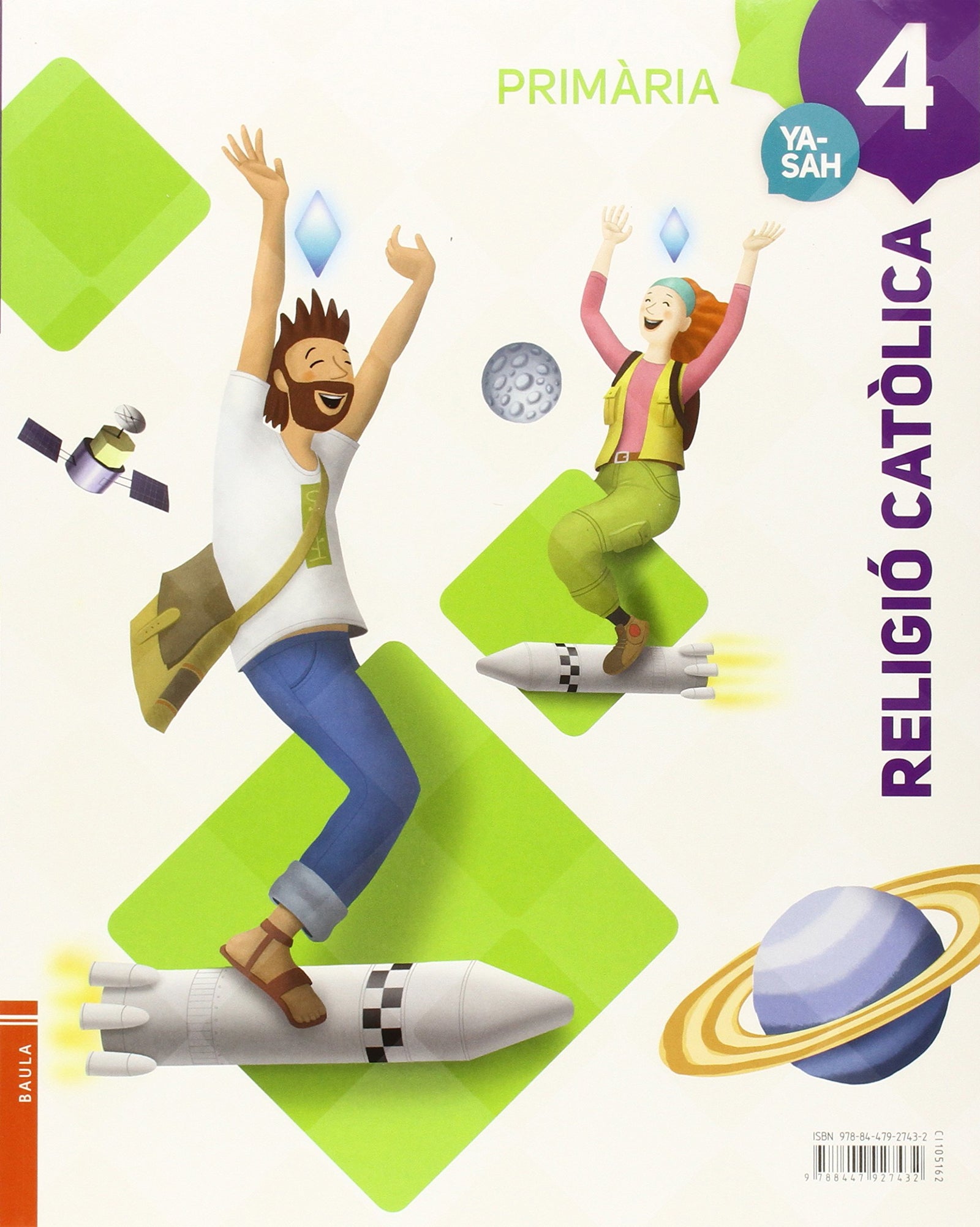 Religió Catòlica 4t Primària Projecte Yasah - 9788447927432