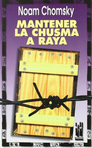 Mantener la chusma a raya (GEBARA)