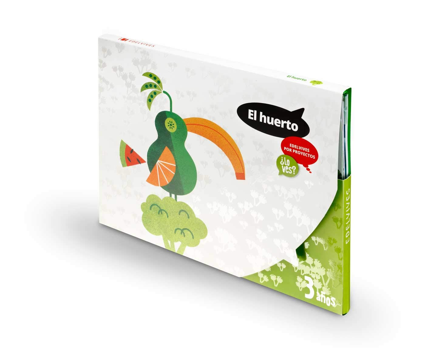 Huerto ¿Lo ves? (3 años) - 9788414006672