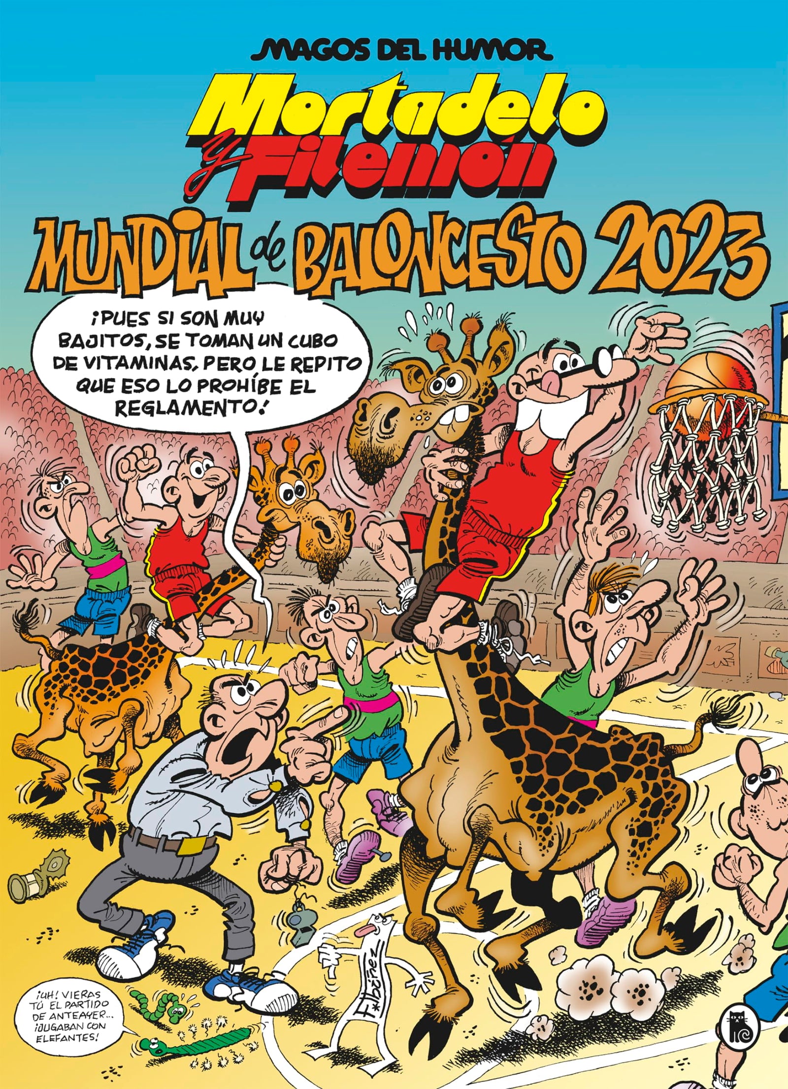 Mortadelo y Filemón. Mundial de baloncesto 2023 (Magos del Humor 220) (Bruguera Clásica)