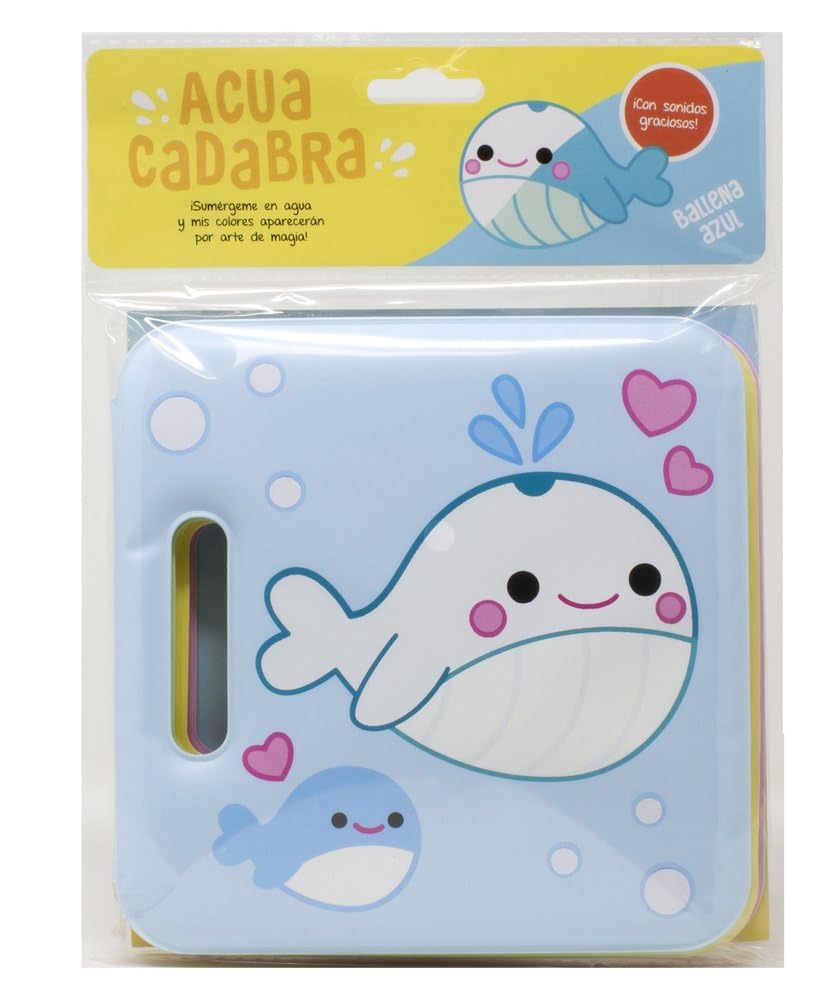 Acuacadabra. Ballena azul: Libro de baño (Acuacadrabra)