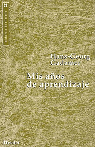 Mis años de aprendizaje (SIN COLECCION)