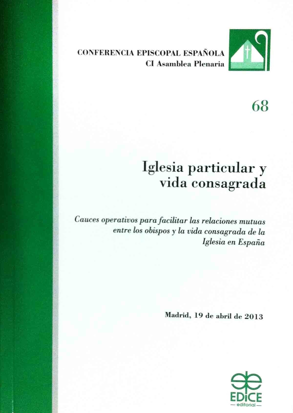 Iglesia Particular Y Vida Consagrada