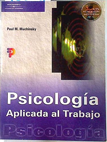 Psicología aplicada al trabajo (PEDAGOGIA)
