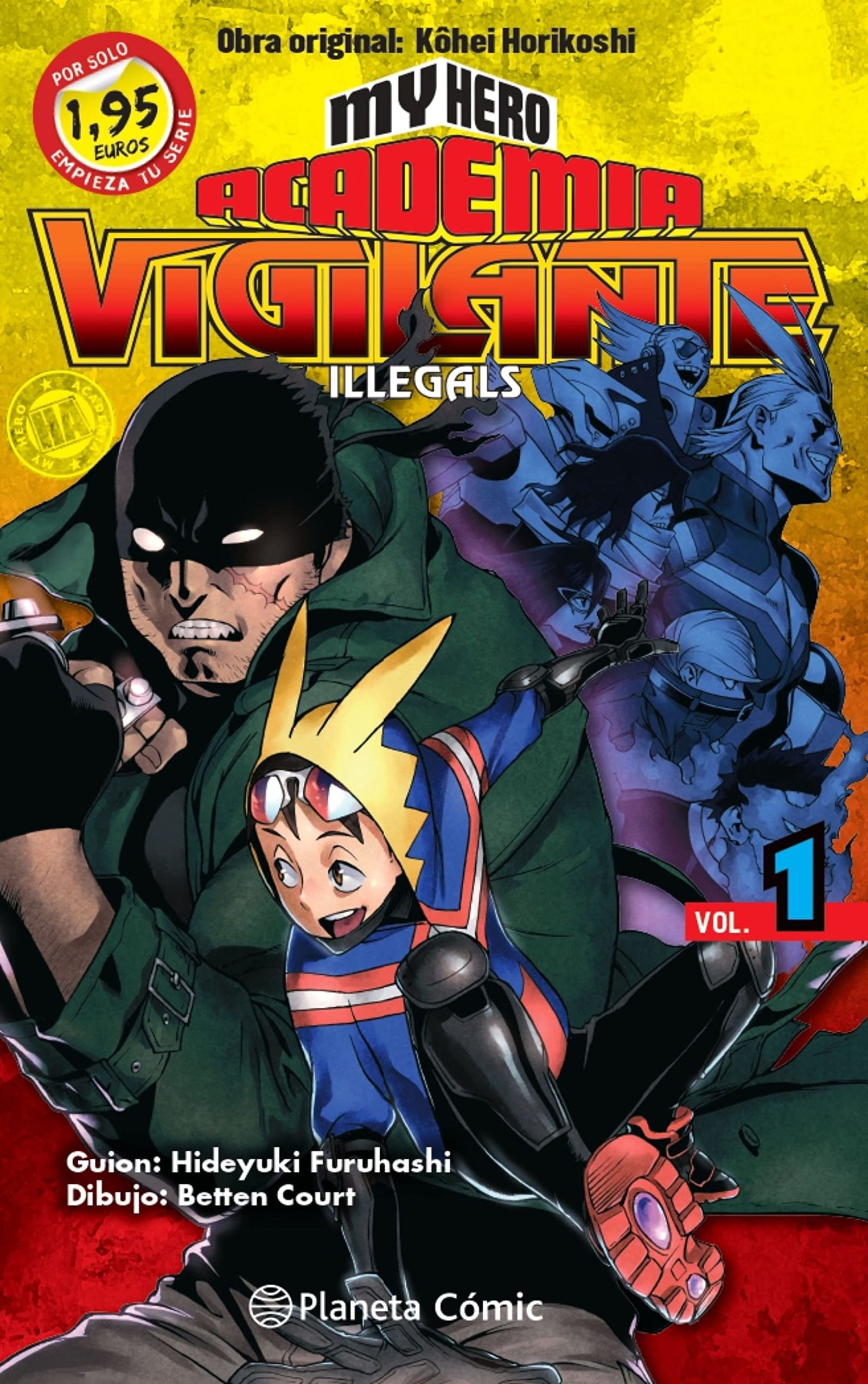 MM My Hero Academia Vigilante Illegals nº 01 1,95 (Manga Manía)