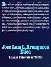 Ética (Alianza universidad textos (AUT))