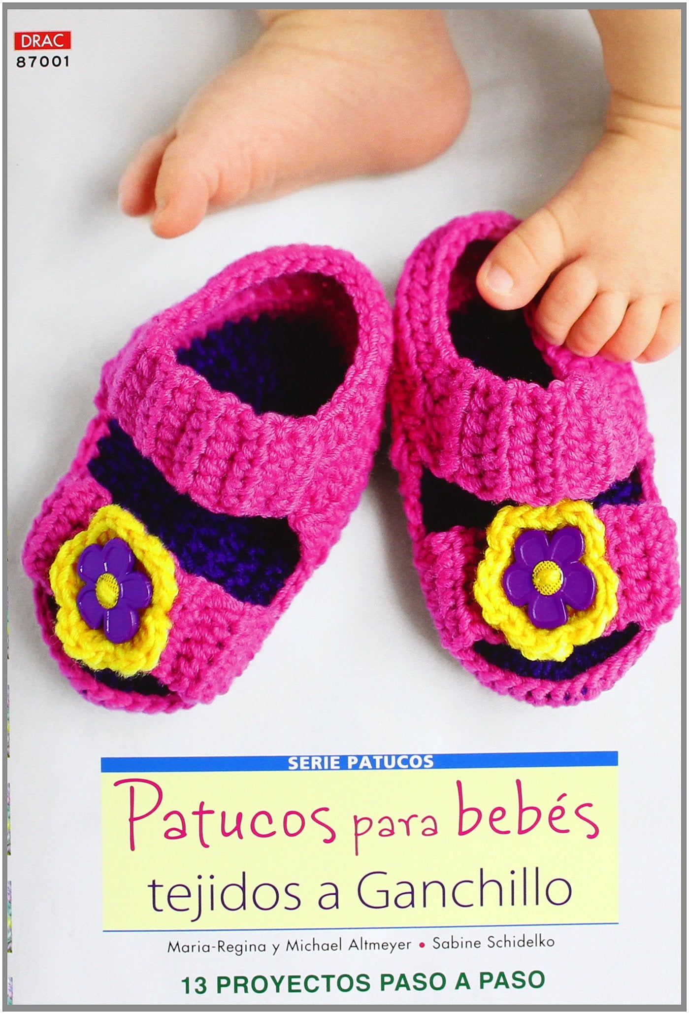 Crea Con Patrones Serie Patucos 1. Patucos Para Bebés Tejidos A Ganchillo