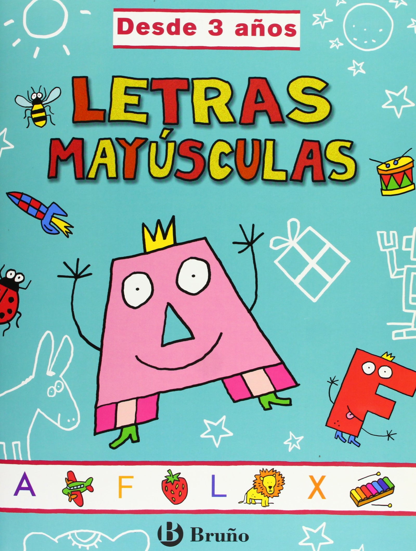 Letras mayúsculas (desde 3 años)