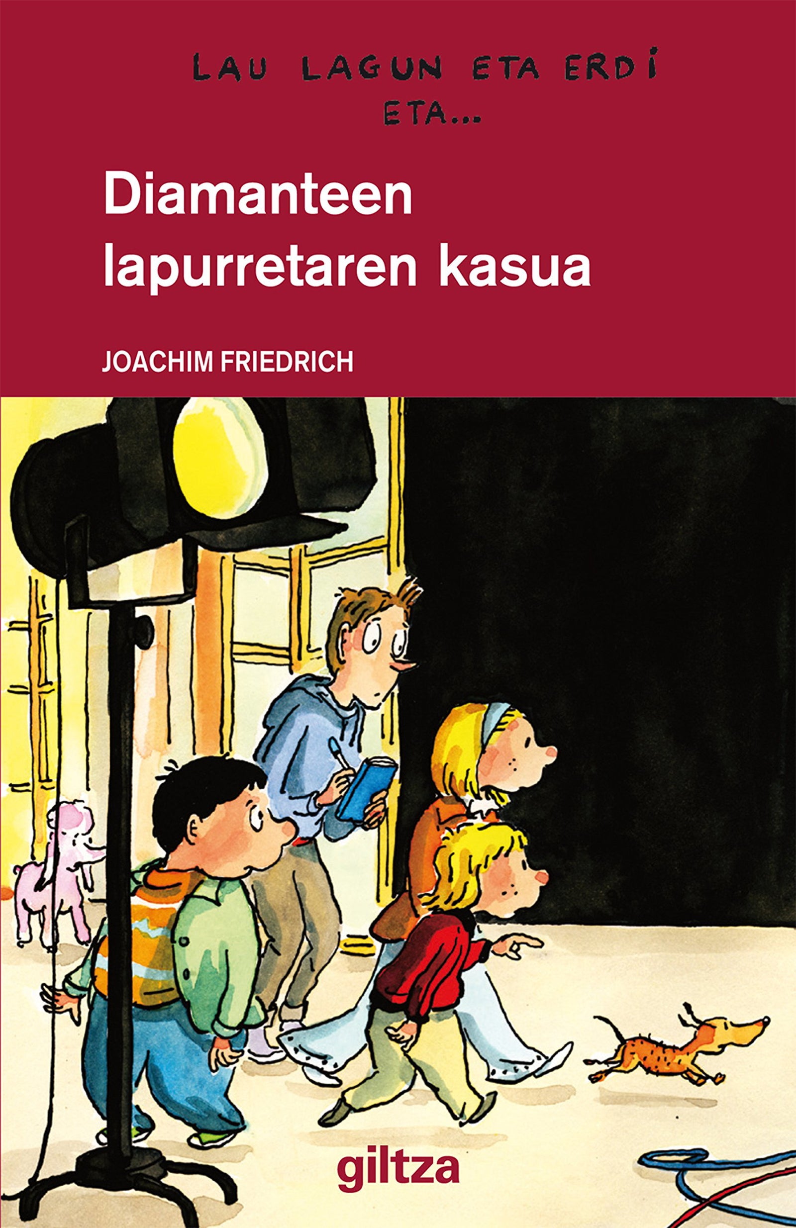 9. Diamanteen lapurretaren kasua (Lau lagun eta erdi)