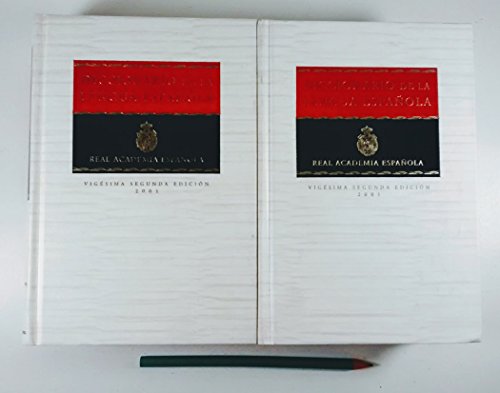 (2 tomos) Diccionario R.A.E. 2001 Lengua Española (kartone): Vol 2 (SIN COLECCION)
