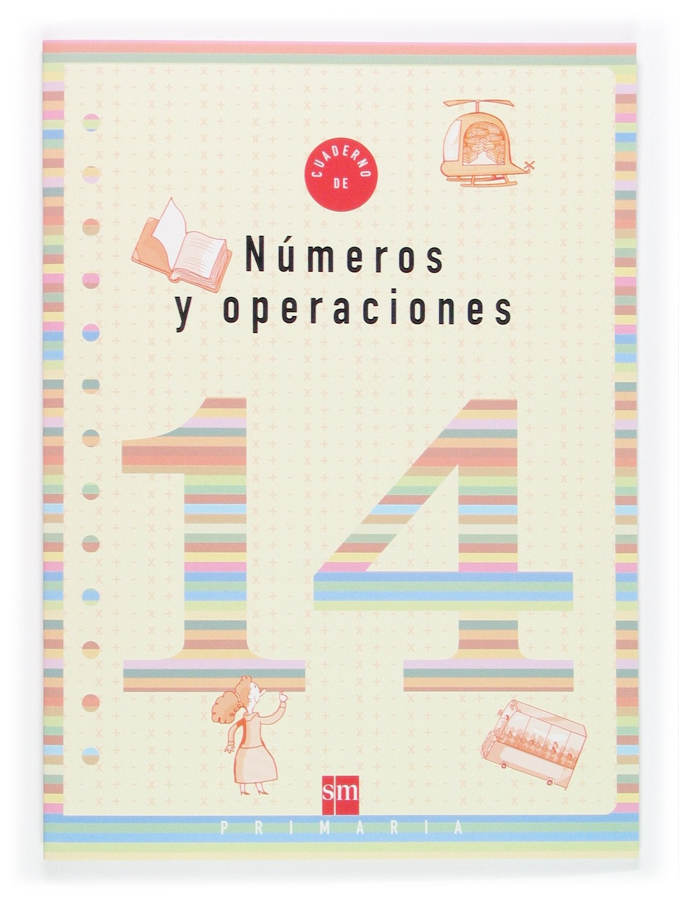 Cuaderno 14 de números y operaciones. 5 Primaria - 9788434844759