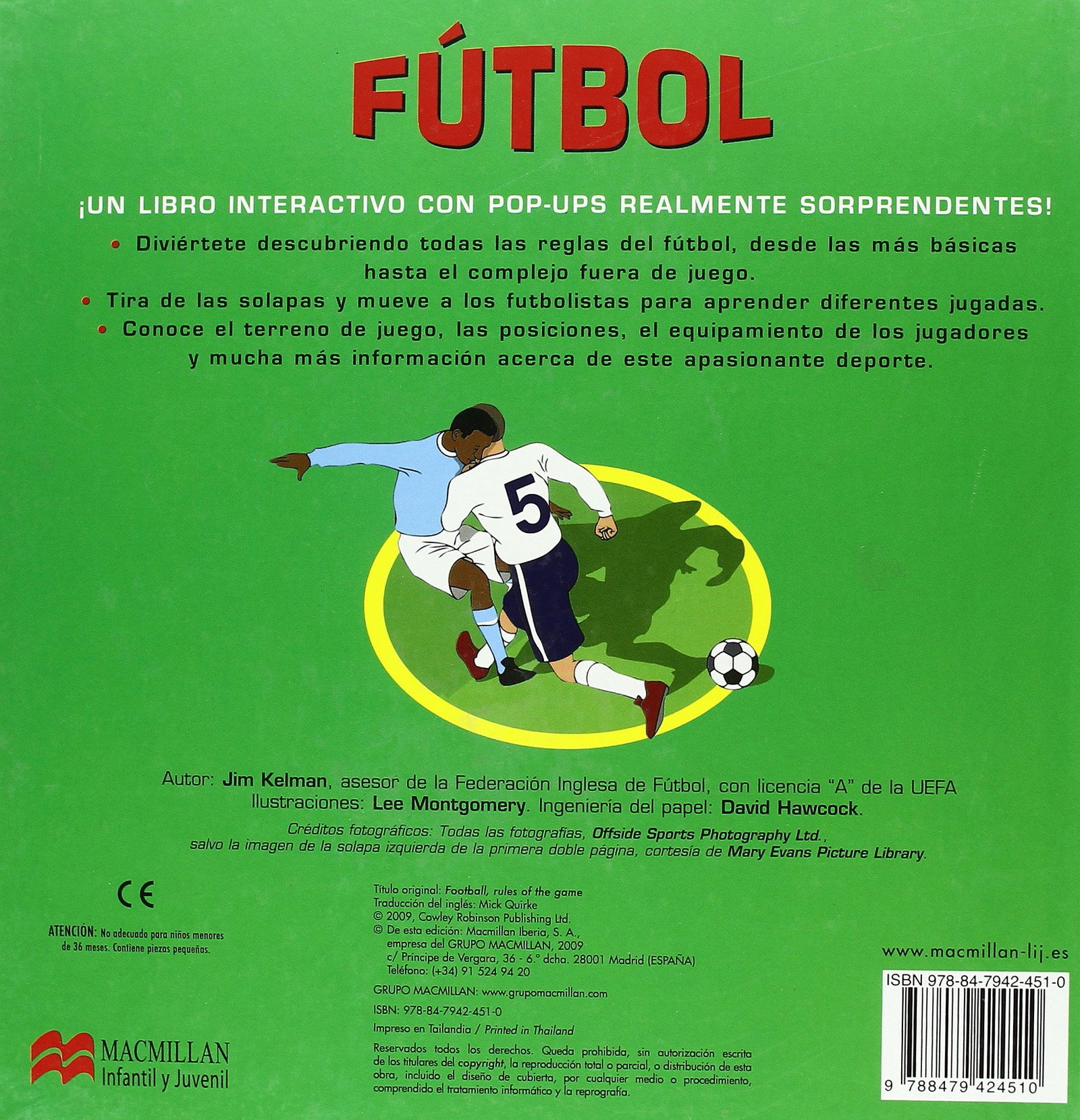 Futbol. Reglas de juego