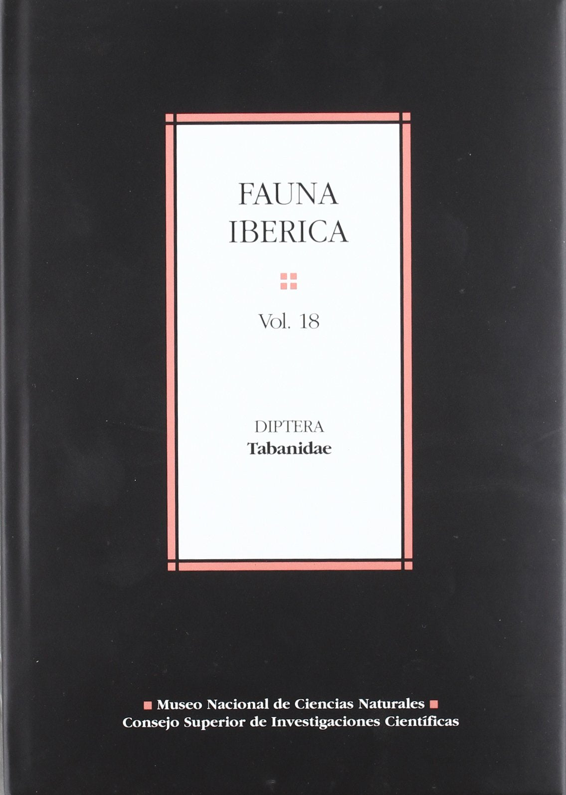 Fauna ibérica. Vol. 18. Diptera: Tabanidae