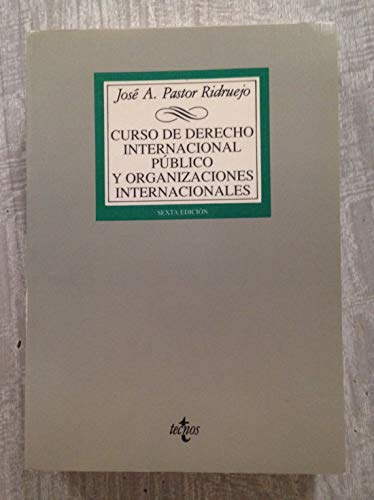 Curso derecho internacional publico y organizaciones internacionale