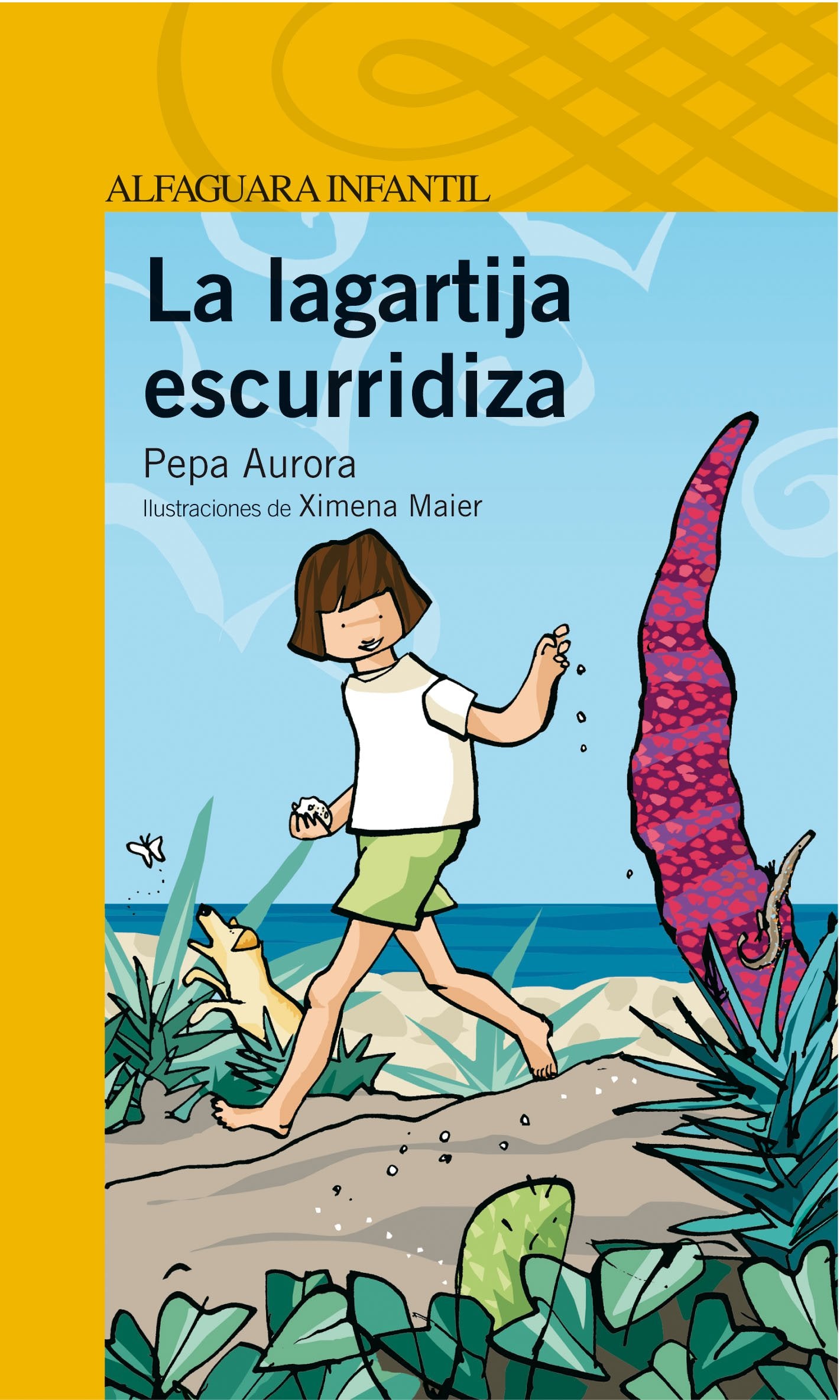 La lagartija escurridiza (Serie amarilla)