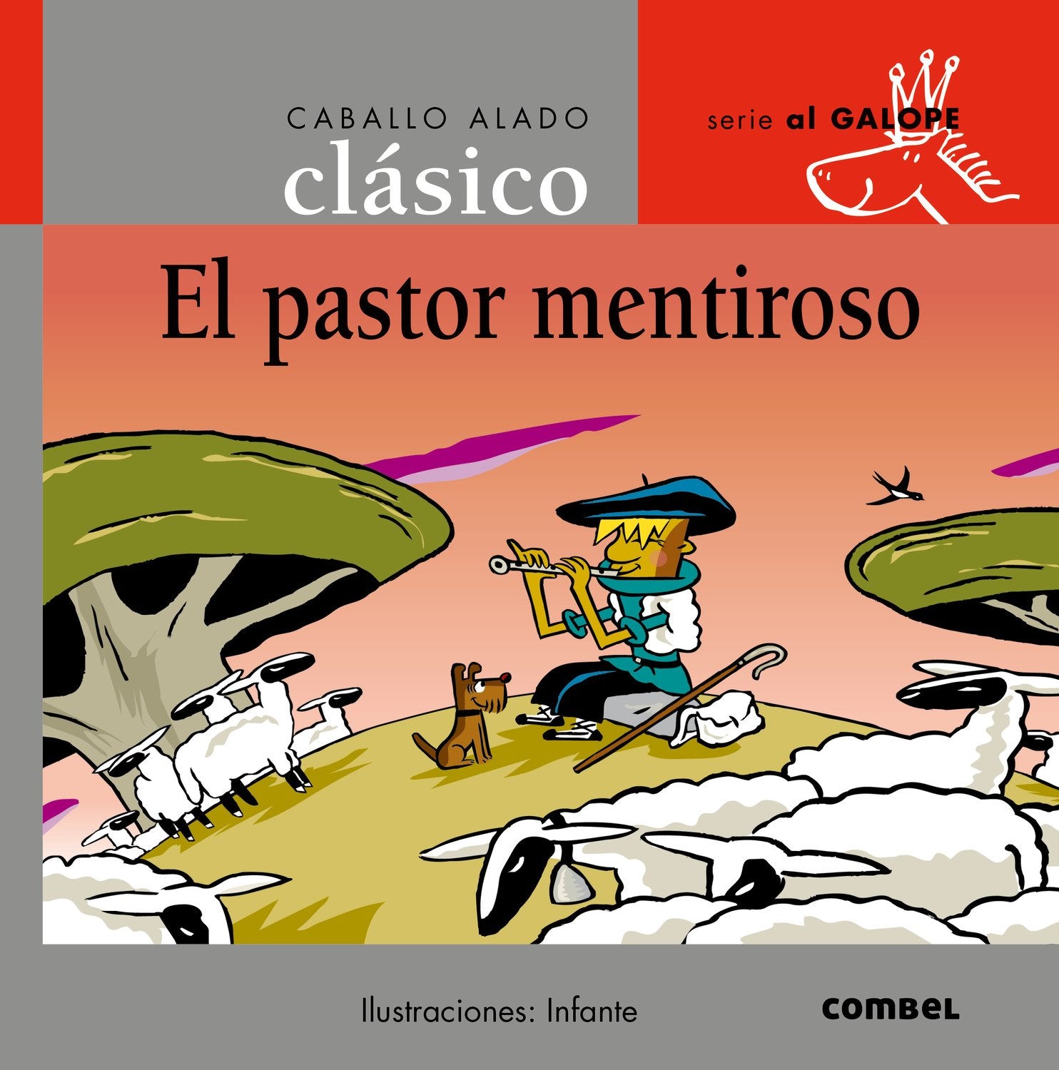 El pastor mentiroso (Caballo alado clásico)