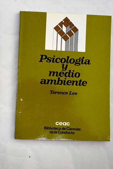 Psicologia y medio ambiente
