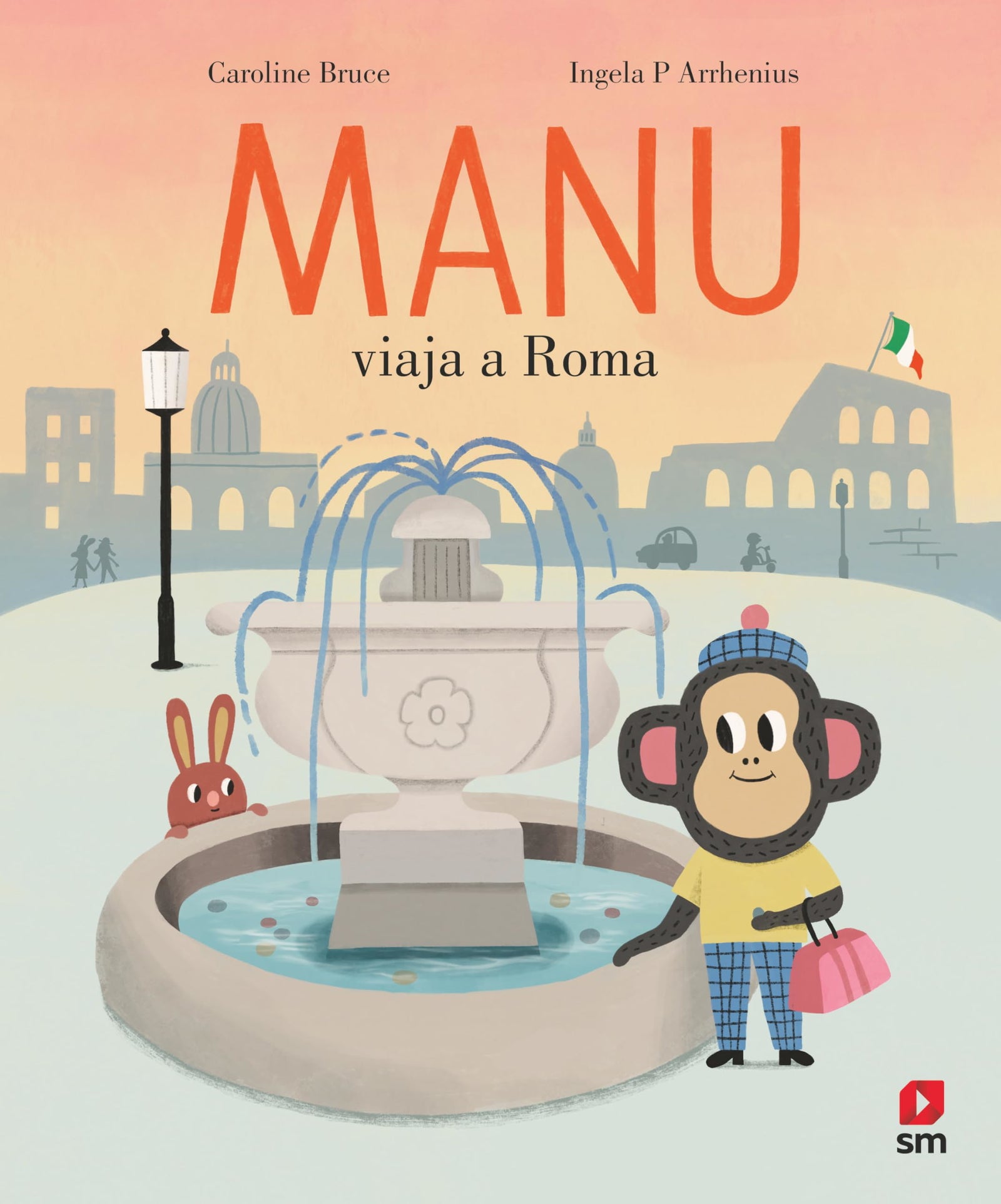Manu viaja a Roma (Manu, el mono viajero)
