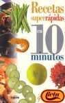 Recetas superrapidas en 10 minutos