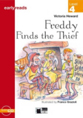 Freddy Finds The Thief. Book (+CD) (Primaria.English letture) - 9788877546135: Freddy Finds the Thief + audio CD (BLACK CAT EARLYREADS)