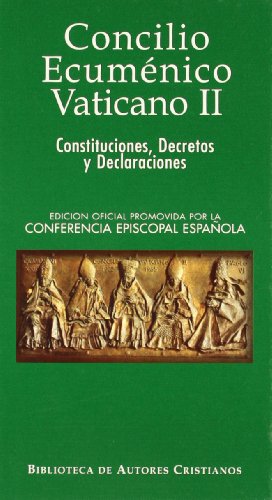 Concilio Ecumenico Vaticano II. M75. Do: Constituciones. Decretos. Declaraciones (MINOR)