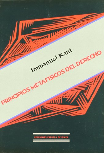 Principios Metafísicos Del Derecho: 2 (Biblioteca Filosófica)