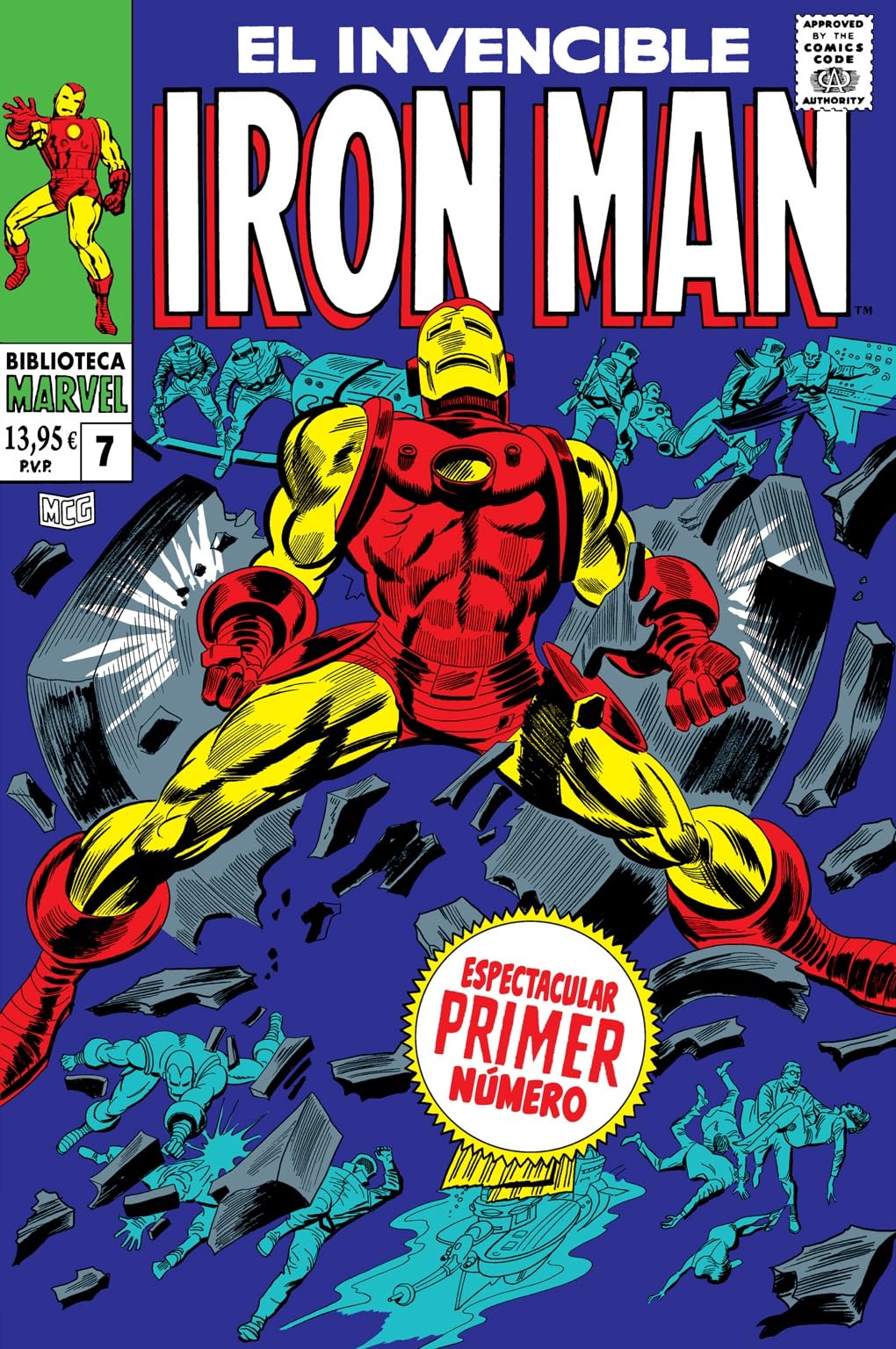 Biblioteca marvel el invencible iron man 7. 1968: tales of suspense 95-99