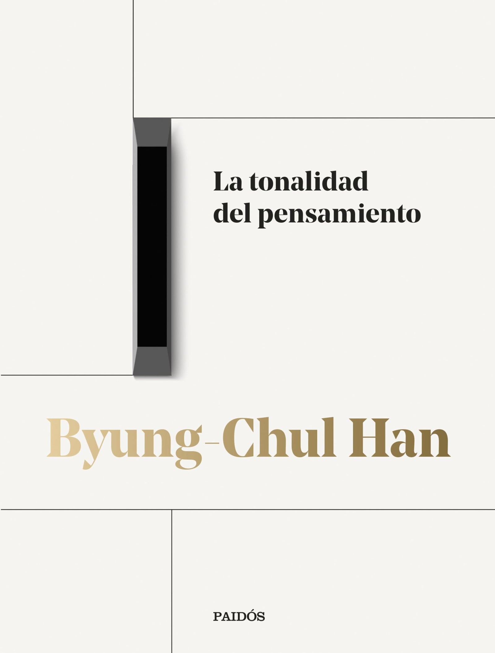 La tonalidad del pensamiento: Trilogía de las conferencias vol. I (Contextos)