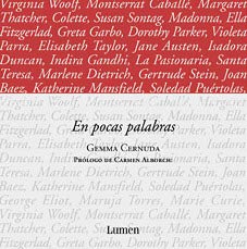 En pocas palabras / In a Few Words (Ensayo)