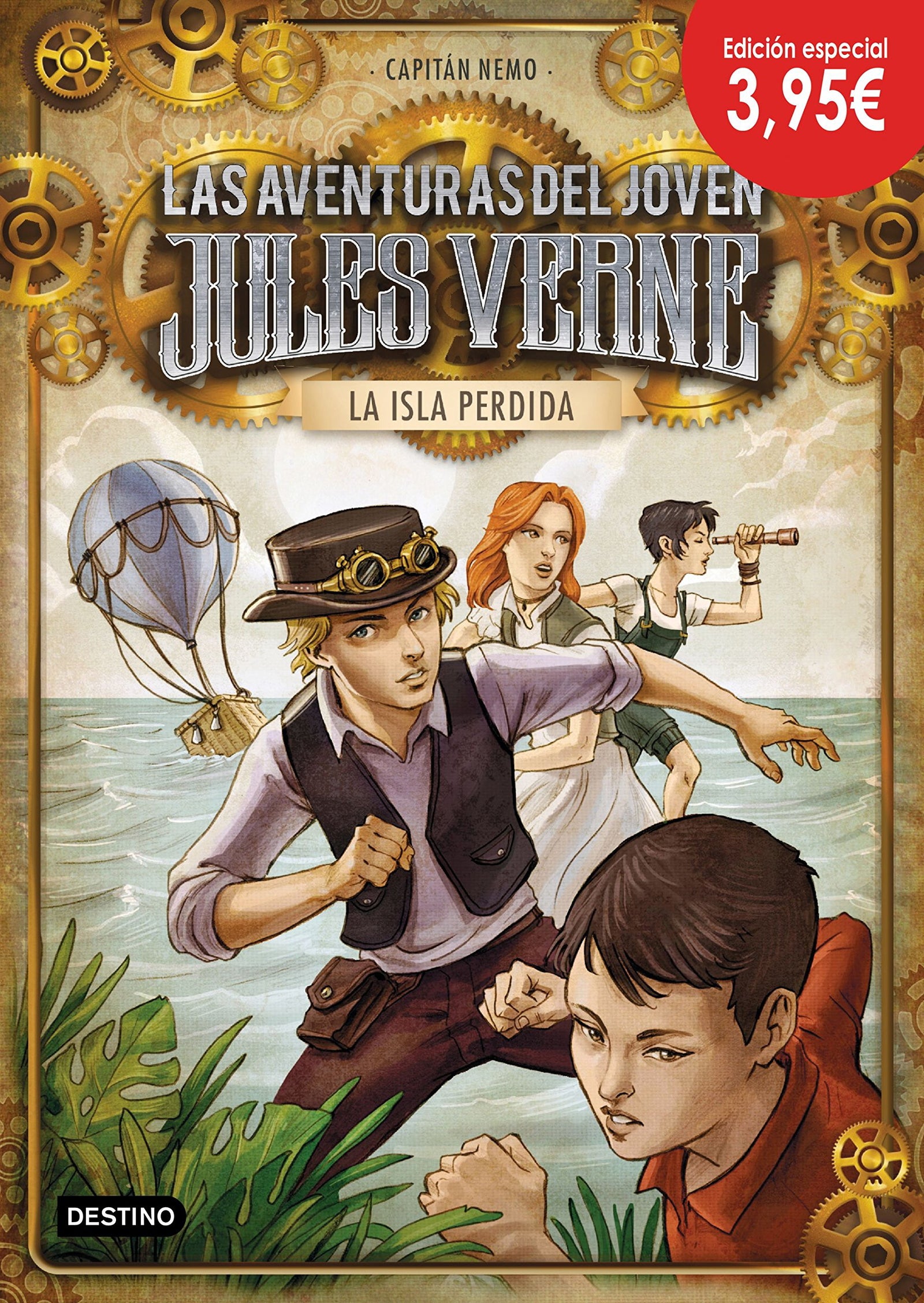 La isla perdida. Edición especial 3,95: Las aventuras del joven Jules Verne: 1