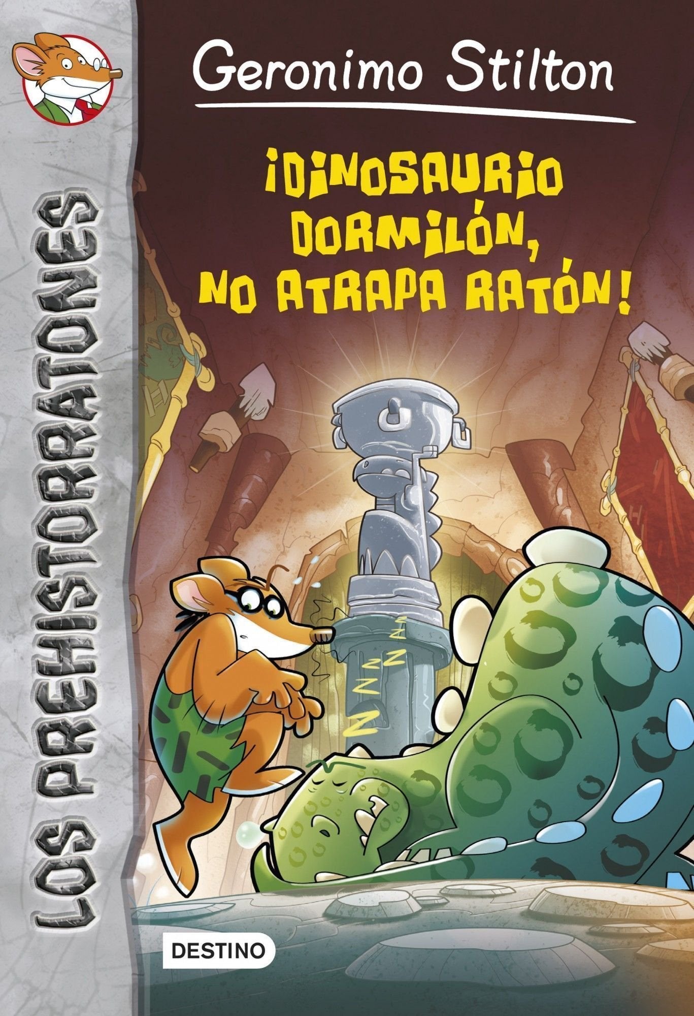 ¡Dinosaurio dormilón no atrapa ratón!: Prehistorratones 7 (Geronimo Stilton)